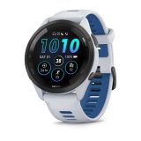 Garmin Forerunner 265 3.3 cm (1.3 ) AMOLED 46 mm Digital 416 x 416 pixels Touchscreen Black White Wi-Fi GPS (satellite)