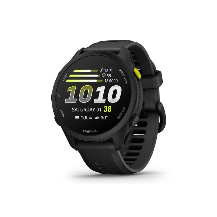 Garmin Forerunner 70 3.05 cm (1.2 ) AMOLED 43 mm Digital 390 x 390 pixels Touchscreen Black GPS (satellite)