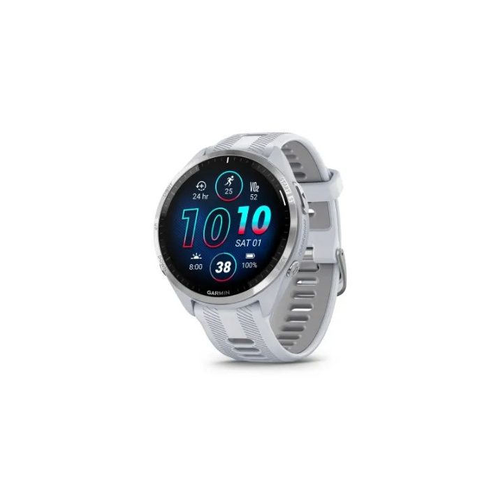 Garmin Forerunner 965 3.56 cm (1.4 ) AMOLED 47 mm Digital 454 x 454 pixels Touchscreen White Wi-Fi GPS (satellite)