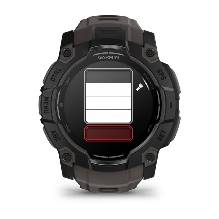 Garmin Instinct 3 AMOLED 3.3 cm (1.3 ) 50 mm Digital 416 x 416 pixels Touchscreen Black GPS (satellite)