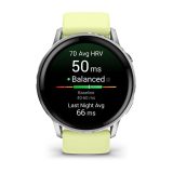 Garmin Venu 010-03014-02 smartwatch / sport watch 3.56 cm (1.4 ) AMOLED 45 mm Digital 454 x 454 pixels Touchscreen Silver Wi-Fi