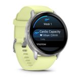 Garmin Venu 010-03014-02 smartwatch / sport watch 3.56 cm (1.4 ) AMOLED 45 mm Digital 454 x 454 pixels Touchscreen Silver Wi-Fi