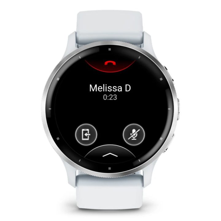 Garmin Venu 3 3.56 cm (1.4 ) AMOLED 45 mm Digital 454 x 454 pixels Touchscreen Silver White Wi-Fi GPS (satellite)
