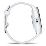 Garmin Venu 3 3.56 cm (1.4 ) AMOLED 45 mm Digital 454 x 454 pixels Touchscreen Silver White Wi-Fi GPS (satellite)