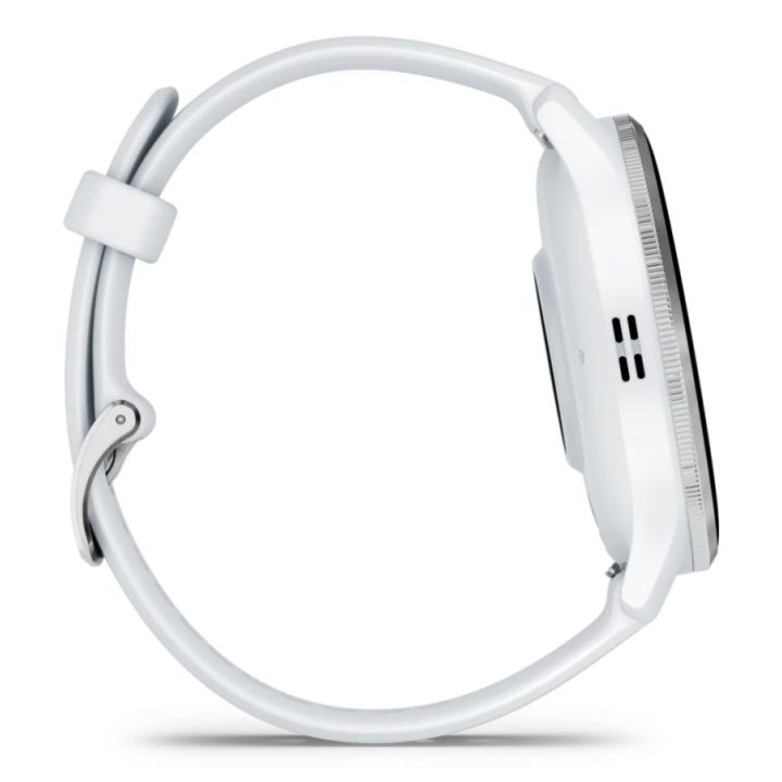 Garmin Venu 3 3.56 cm (1.4 ) AMOLED 45 mm Digital 454 x 454 pixels Touchscreen Silver White Wi-Fi GPS (satellite)