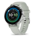 Garmin Venu 3S 3.05 cm (1.2 ) AMOLED 41 mm Digital 390 x 390 pixels Touchscreen Grey Silver Wi-Fi GPS (satellite)