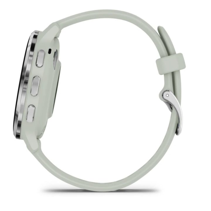 Garmin Venu 3S 3.05 cm (1.2 ) AMOLED 41 mm Digital 390 x 390 pixels Touchscreen Grey Silver Wi-Fi GPS (satellite)