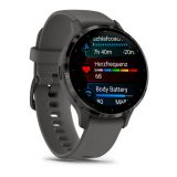 Garmin Venu 3S 3.05 cm (1.2 ) AMOLED 41 mm Digital 390 x 390 pixels Touchscreen Grey Wi-Fi GPS (satellite)