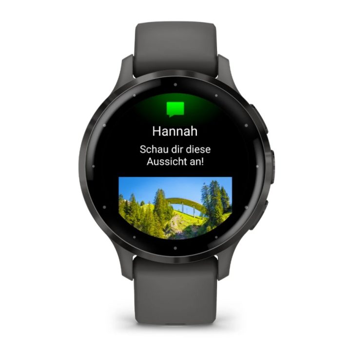 Garmin Venu 3S 3.05 cm (1.2 ) AMOLED 41 mm Digital 390 x 390 pixels Touchscreen Grey Wi-Fi GPS (satellite)