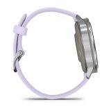 Garmin Venu 4 3.05 cm (1.2 ) AMOLED 41 mm Digital 390 x 390 pixels Touchscreen Silver Wi-Fi GPS (satellite)