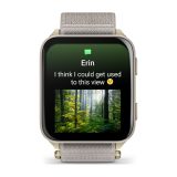 Garmin Venu X1 5.08 cm (2 ) AMOLED Digital 448 x 486 pixels Touchscreen Gold Titanium Wi-Fi GPS (satellite)