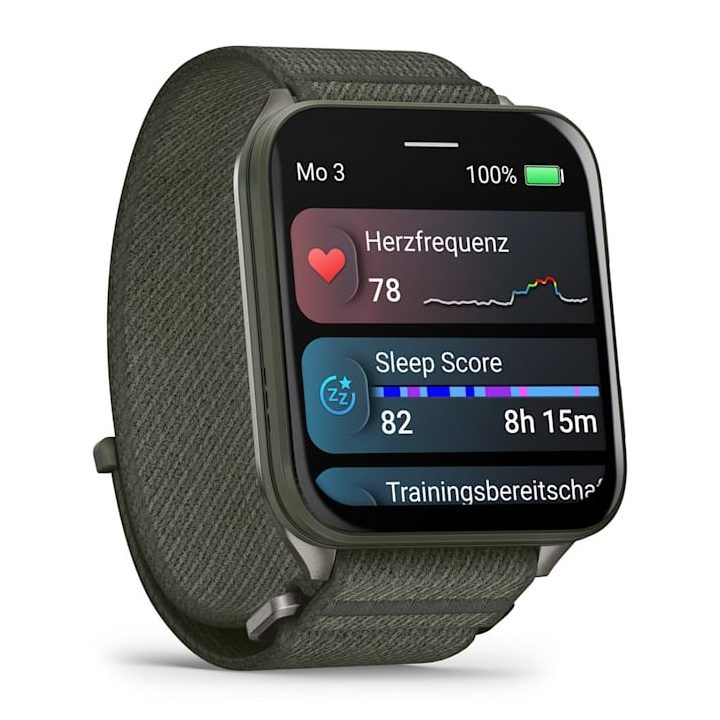 Garmin Venu X1 5.08 cm (2 ) AMOLED Digital 448 x 486 pixels Touchscreen Grey Wi-Fi GPS (satellite)