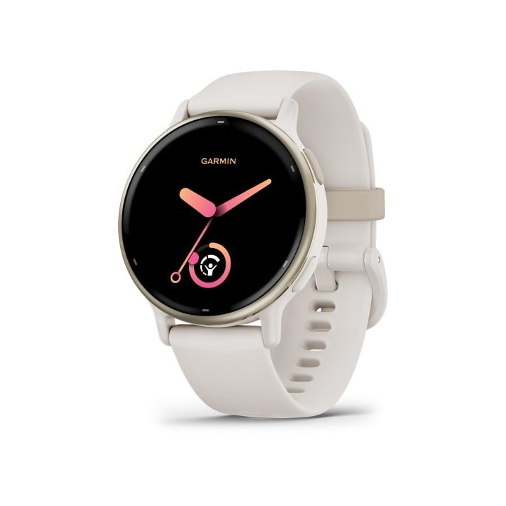 Garmin Vivoactive 5 3.05 cm (1.2 ) AMOLED 42 mm Digital 390 x 390 pixels Touchscreen White Wi-Fi GPS (satellite)