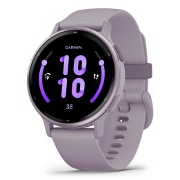 Garmin Vivoactive 5 3.05 cm (1.2 ) AMOLED Digital 390 x 390 pixels Touchscreen Violet Wi-Fi GPS (satellite)