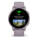 Garmin Vivoactive 5 3.05 cm (1.2 ) AMOLED Digital 390 x 390 pixels Touchscreen Violet Wi-Fi GPS (satellite)
