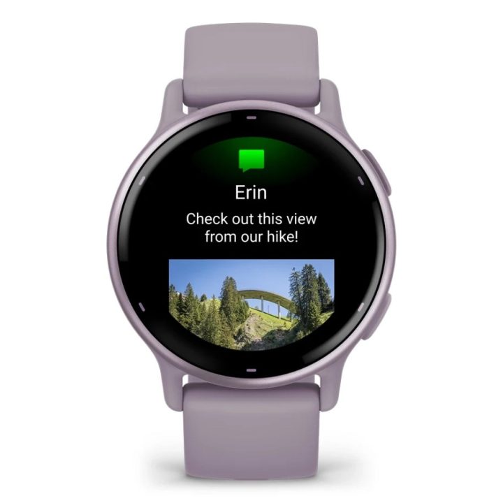 Garmin Vivoactive 5 3.05 cm (1.2 ) AMOLED Digital 390 x 390 pixels Touchscreen Violet Wi-Fi GPS (satellite)