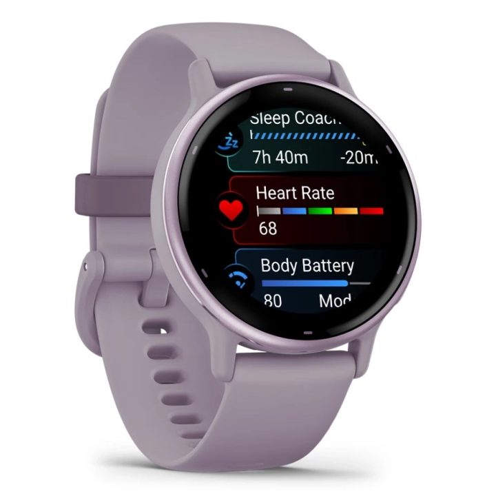 Garmin Vivoactive 5 3.05 cm (1.2 ) AMOLED Digital 390 x 390 pixels Touchscreen Violet Wi-Fi GPS (satellite)