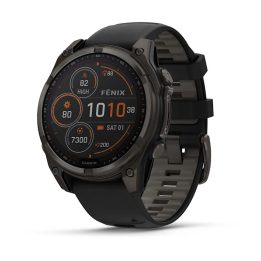 Garmin fenix 8 3.3 cm (1.3 ) 47 mm Digital 260 x 260 pixels Touchscreen Titanium Wi-Fi GPS (satellite)