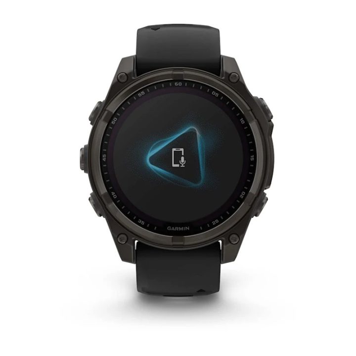 Garmin fenix 8 3.3 cm (1.3 ) 47 mm Digital 260 x 260 pixels Touchscreen Titanium Wi-Fi GPS (satellite)