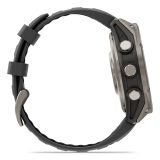 Garmin fenix 8 Pro 3.56 cm (1.4 ) AMOLED 47 mm Digital 454 x 454 pixels Touchscreen Graphite Titanium Wi-Fi GPS (satellite)