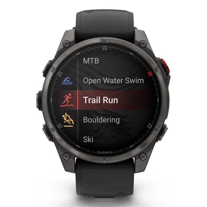 Garmin fenix 8 Pro 3.56 cm (1.4 ) AMOLED 47 mm Digital 454 x 454 pixels Touchscreen Grey Wi-Fi GPS (satellite)