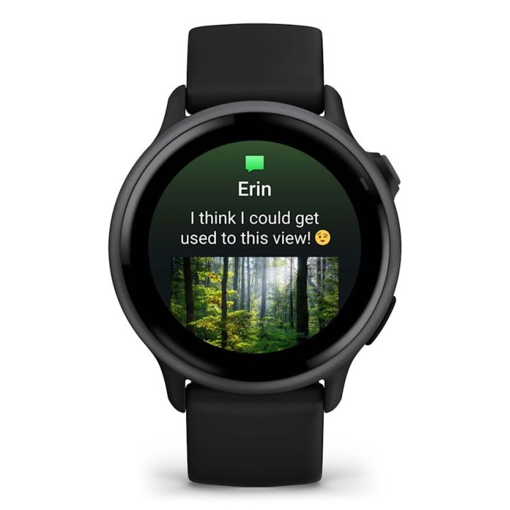 Garmin vívoactive 6 3.05 cm (1.2 ) AMOLED 42 mm Digital 390 x 390 pixels Touchscreen Black Wi-Fi GPS (satellite)