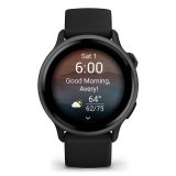 Garmin vívoactive 6 3.05 cm (1.2 ) AMOLED 42 mm Digital 390 x 390 pixels Touchscreen Black Wi-Fi GPS (satellite)