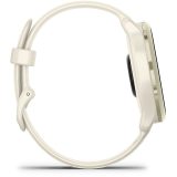 Garmin vívoactive 6 3.05 cm (1.2 ) AMOLED 42 mm Digital 390 x 390 pixels Touchscreen White Wi-Fi GPS (satellite)