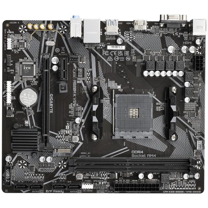 GIGABYTE A520M K V2 Motherboard