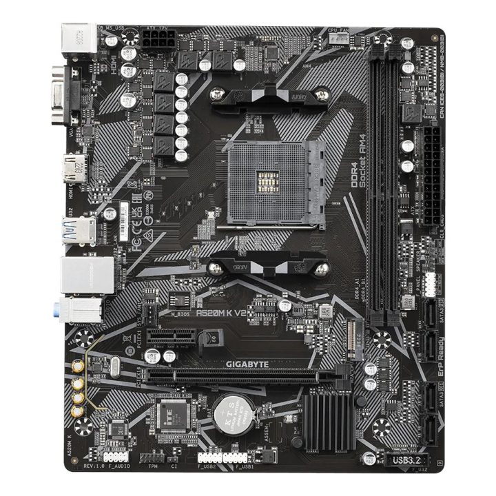 GIGABYTE A520M K V2 Motherboard
