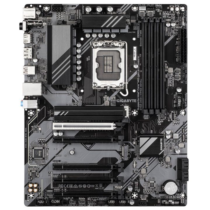 GIGABYTE B760 DS3H WIFI6E GEN5 Motherboard - Supports Intel Core 14th Gen CPUs 8+2+1 Phases Digital VRM up to 5600MHz DDR5 2xPCI