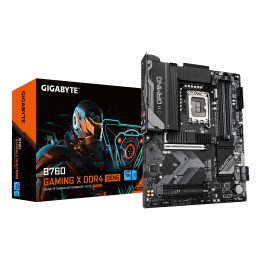GIGABYTE B760 GAMING X DDR4 GEN5 Motherboard - Supports 14th Gen. Intel Core CPUs 8+1+1 phases VRM up to 5333MHz DDR4 (OC) 3xPCI