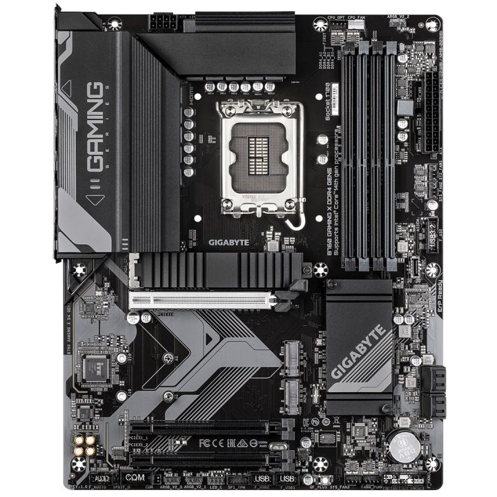 GIGABYTE B760 GAMING X DDR4 GEN5 Motherboard - Supports 14th Gen. Intel Core CPUs 8+1+1 phases VRM up to 5333MHz DDR4 (OC) 3xPCI