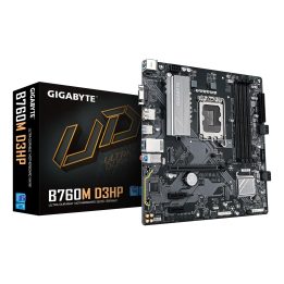 GIGABYTE B760M D3HP Motherboard - Intel Core 14th Gen CPUs 4+1+1 Phases VRM up to 5600MHz DDR5 2xPCIe 4.0 M.2 GbE LAN USB 3.2 Ge