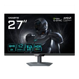 GIGABYTE G27Q2 27” 2K QHD Gaming Monitor - 2560 x 1440 200Hz 1ms 350 cd/m2 G-Sync Compatible FreeSync Premium HDR10 HDMI 2.0 Dis
