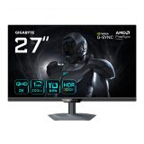 GIGABYTE G27Q2 27” 2K QHD Gaming Monitor - 2560 x 1440 200Hz 1ms 350 cd/m2 G-Sync Compatible FreeSync Premium HDR10 HDMI 2.0 Dis