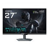 GIGABYTE G27Q20 27” QHD Gaming Monitor - 2560 x 1440 200Hz 0.5ms 350 cd/m2 G-Sync Compatible FreeSync Premium HDR10 HDMI 2.0 Dis
