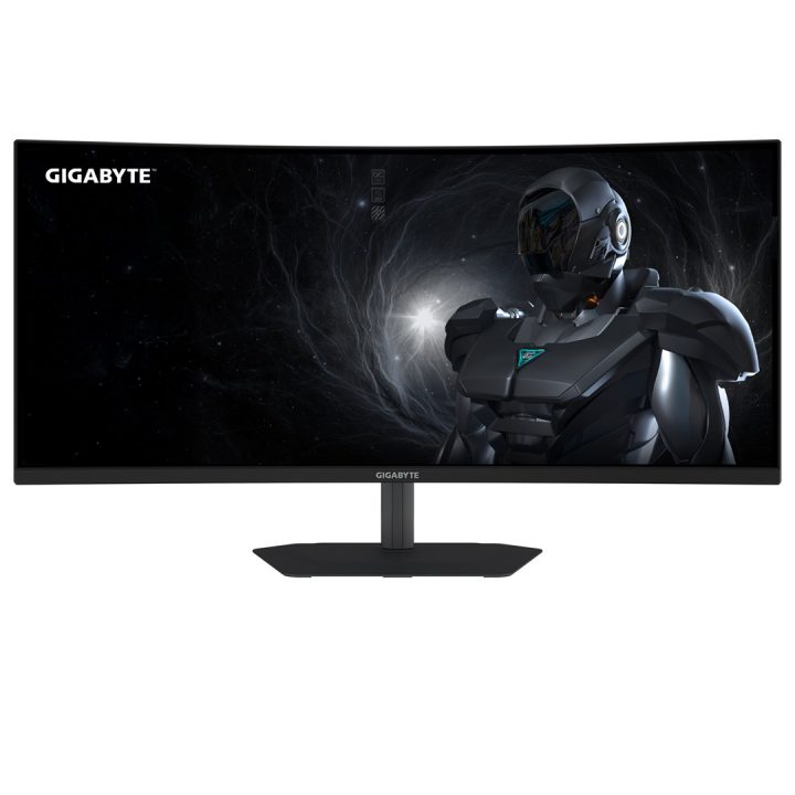 GIGABYTE G34WQC2 34” WQHD Curved Gaming Monitor - 3440 x 1440 1500R 200Hz 1ms 450 cd/m2 AMD FreeSync Premium DisplayHDR 400 HDMI