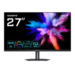 GIGABYTE GO27Q24 27” OLED 2K QHD Gaming Monitor - 2560 x 1440 240Hz 0.03ms 400 cd/m2 FreeSync Premium HDMI 2.0 Displayport 1.4