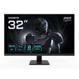 GIGABYTE GS32QA 32” QHD Gaming Monitor - 2560 x 1440 180Hz 1ms 300 cd/m2 FreeSync Premium HDR Ready HDMI 2.0 Displayport 1.4
