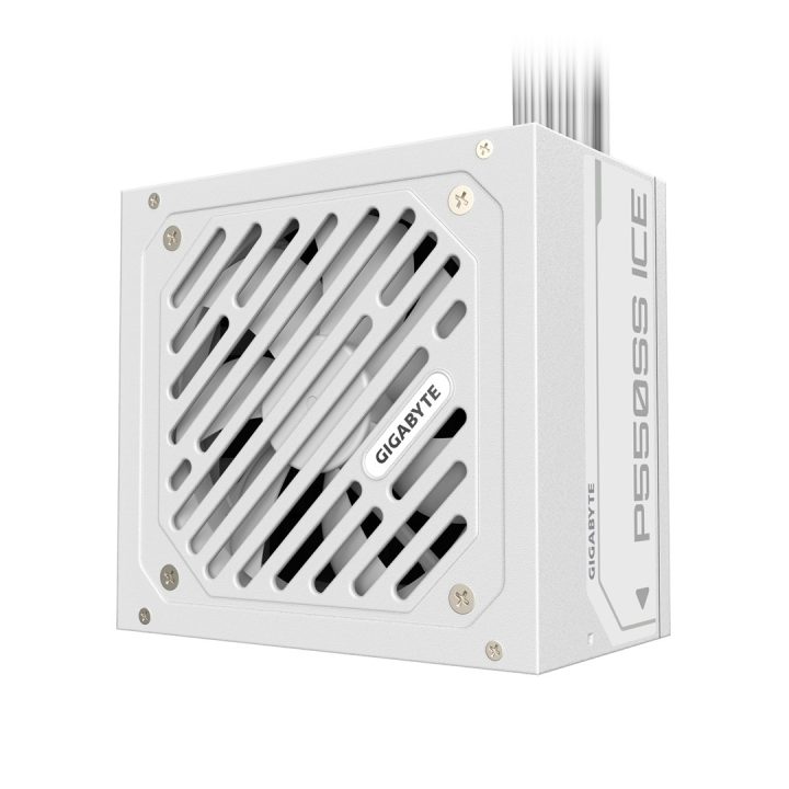 GIGABYTE P550SS ICE Power Supply - PCIe 5.0 80 PLUS Silver 120mm Fan ATX 3.0 compatible EU Plug