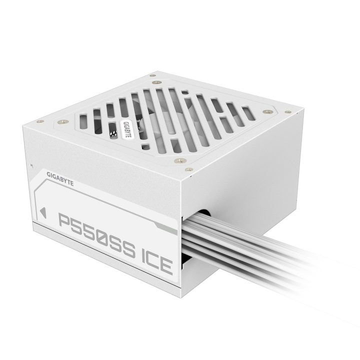 GIGABYTE P550SS ICE Power Supply - PCIe 5.0 80 PLUS Silver 120mm Fan ATX 3.0 compatible EU Plug
