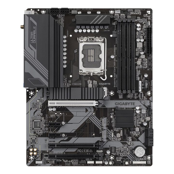 GIGABYTE Z790 D AX Motherboard - Supports Intel Core 14th Gen CPUs 12+1+1 Phases Digital VRM up to 7600MHz DDR5 (OC) 3xPCIe 4.0