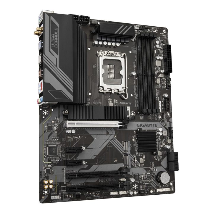 GIGABYTE Z790 D AX Motherboard - Supports Intel Core 14th Gen CPUs 12+1+1 Phases Digital VRM up to 7600MHz DDR5 (OC) 3xPCIe 4.0