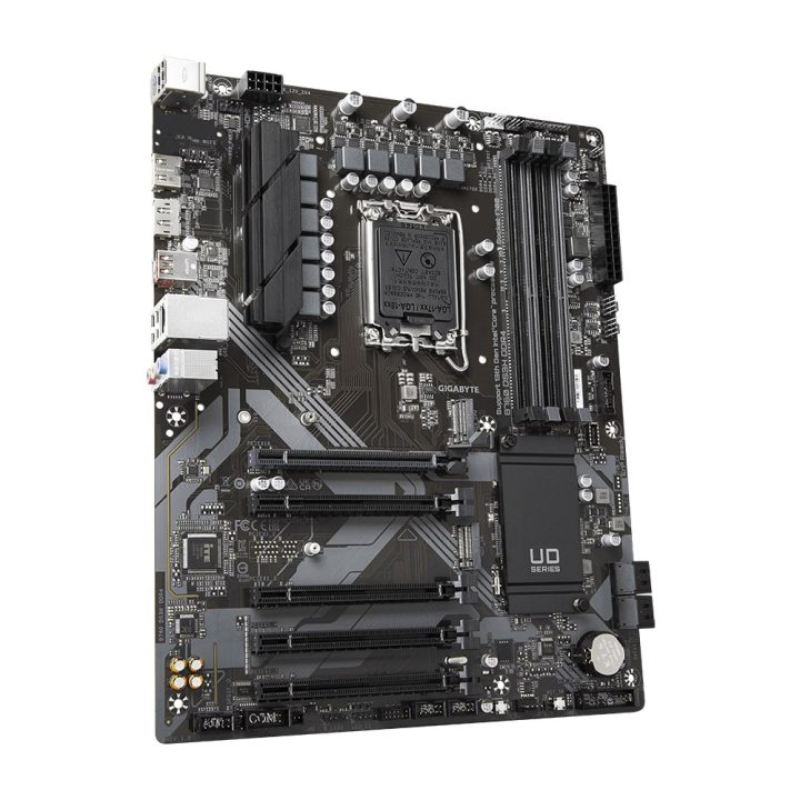 Gigabyte B760 DS3H DDR4 Motherboard - Supports Intel Core 14th CPUs 18+2+1 Phases Digital VRM up to 5333MHz DDR4 (OC) 2xPCIe 4.0
