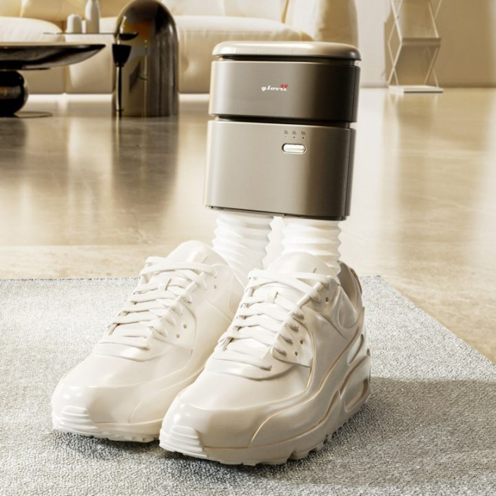 Glovii GG22 shoe dryer Black Grey White 90 W
