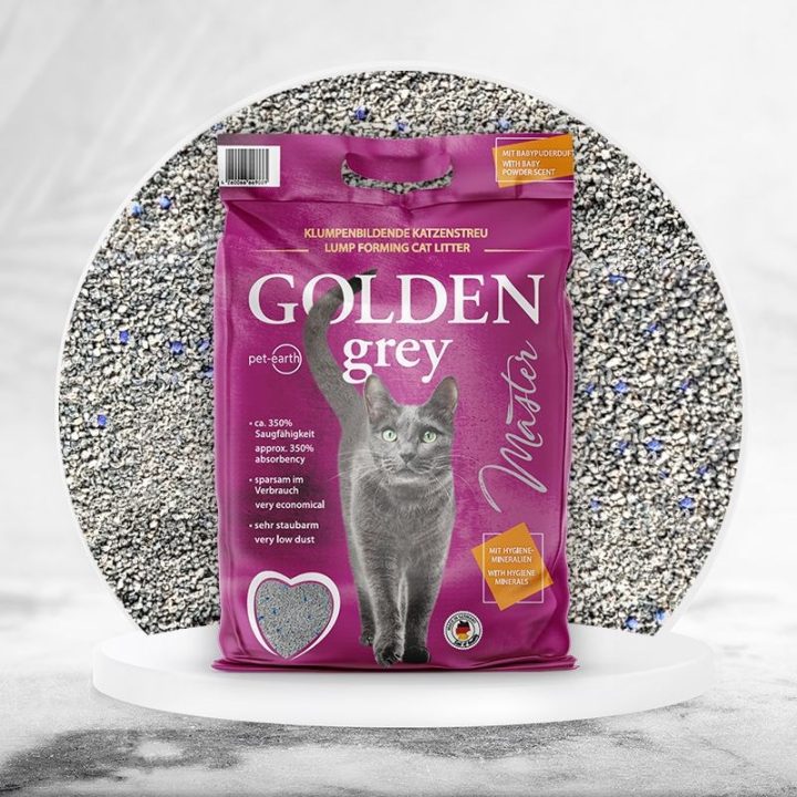 GOLDEN Grey Master - bentonite litter - 7kg