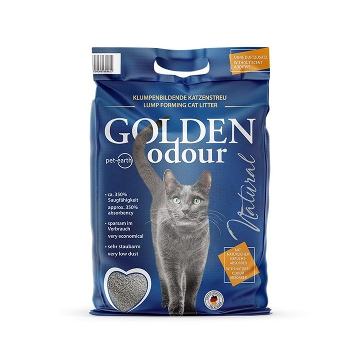 GOLDEN Odour Natural - bentonite litter - 7kg