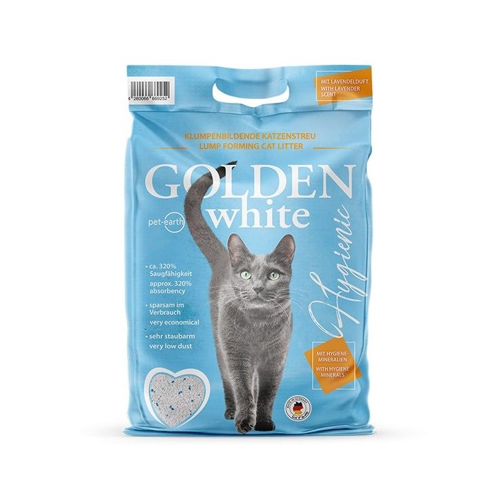 GOLDEN White Hygienic - bentonite litter - 7kg