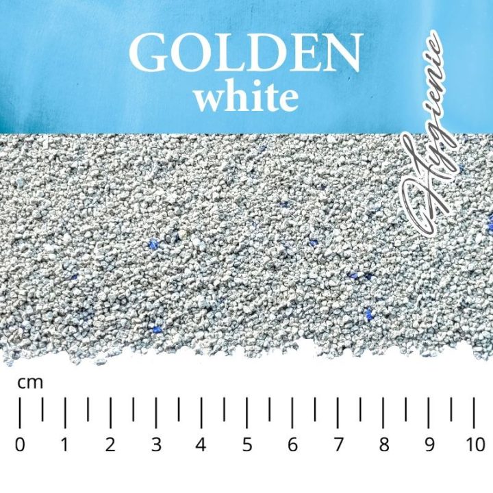 GOLDEN White Hygienic - bentonite litter - 7kg